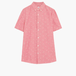 Drawstring Shirt Dress